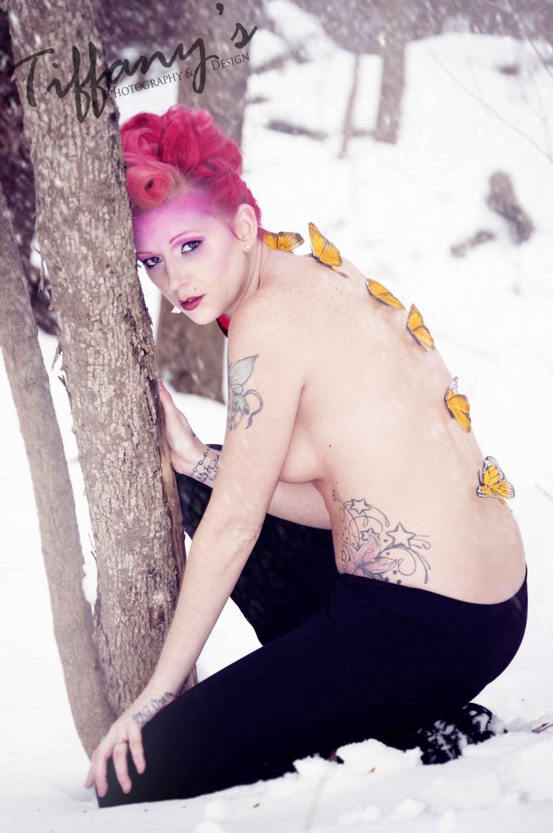 Female model photo shoot of Tiffany Manson Photos  and kimberly mzred rosa