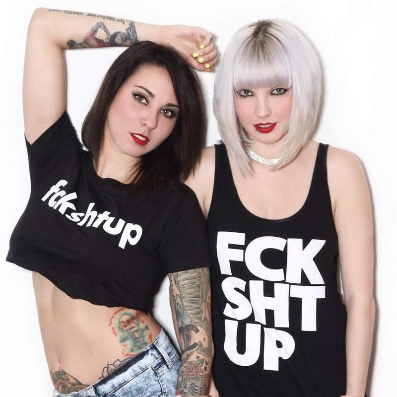 Female model photo shoot of Devious Dee and Melissa Rodriguez by Abe Robledo in @FCKSHTUP office
