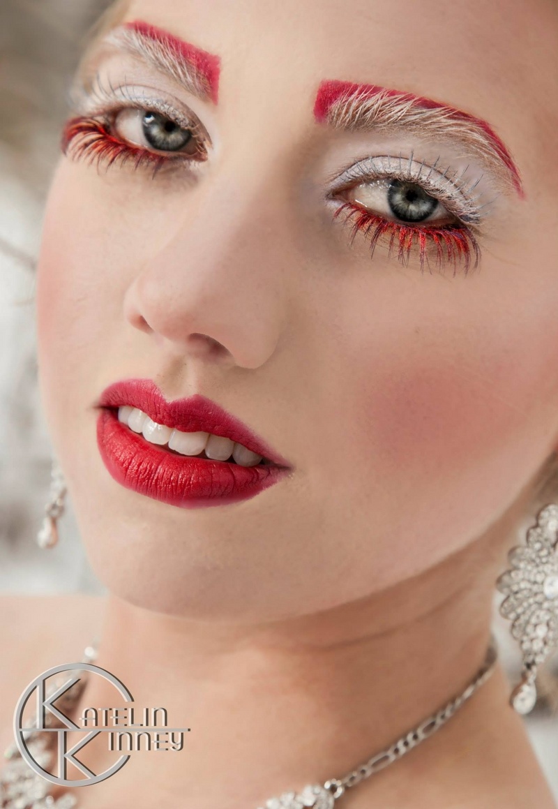 Female model photo shoot of Megn Makeup