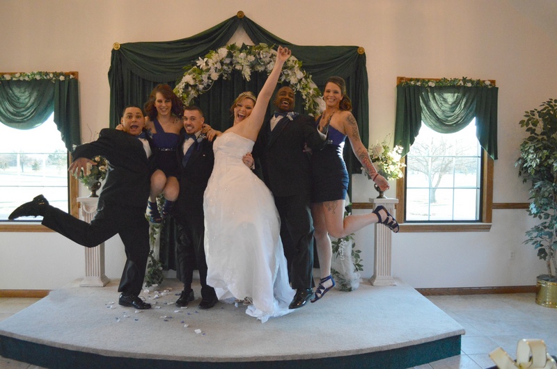 Female model photo shoot of Ashleigh Thick n Curvy in The Wedding Chapel on the Green, Riverview MI