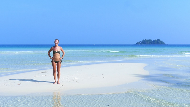 Female model photo shoot of Irma M in Koh Rong Island, Cambodia