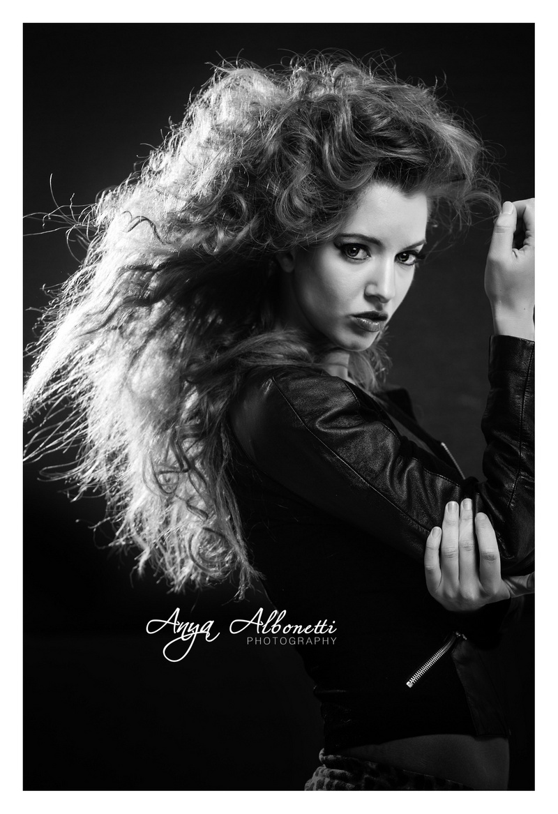 Female model photo shoot of Anya Albonetti  and Kristen Renee Grable, hair styled by Tiffany Dyan1