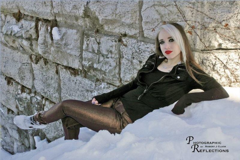 Female model photo shoot of Stacey Doubleyou by Robert J Clark  in Oswego, NY, makeup by Stacey Warner MUA