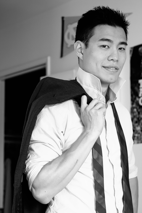Male model photo shoot of Carl Chao