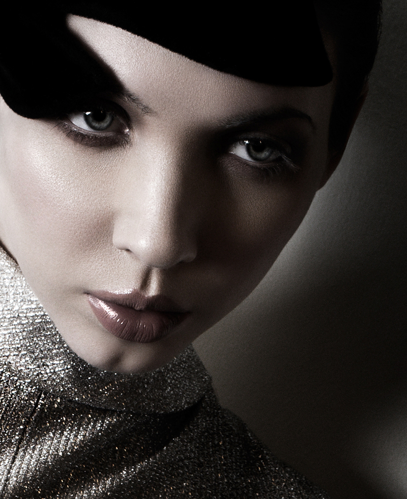 Female model photo shoot of Twigglet by alexandra stratan photo, makeup by RaoulAlejandre, clothing designed by Koppani
