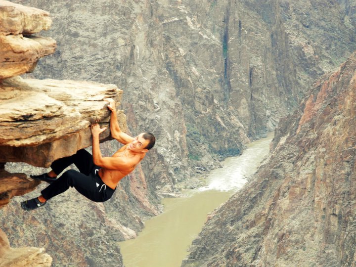 Male model photo shoot of Nathaniel Allenby in Grand Canyon National Park
