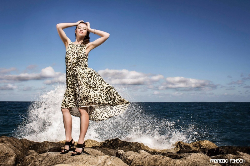 Female model photo shoot of Ana Olmeda in Malta