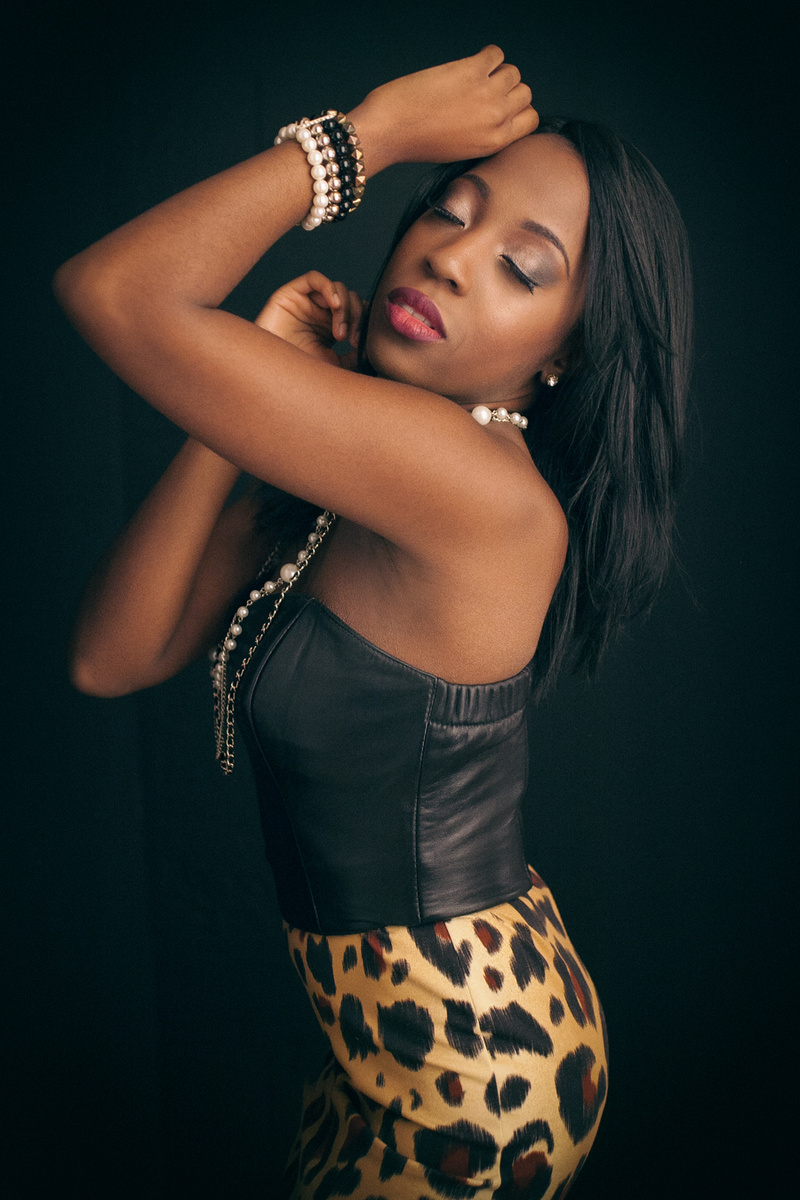 Female model photo shoot of LaKaye Mbah Photography in Virginia Beach, VA, makeup by Forever Foxie MUA