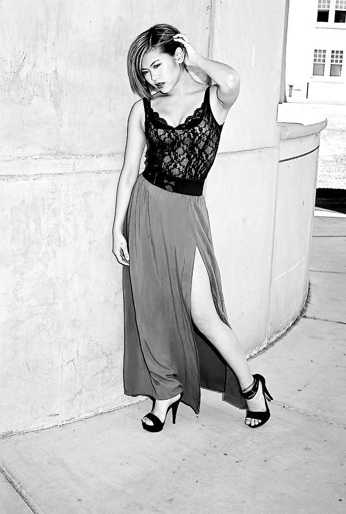 Female model photo shoot of Christina Bui  by Paul B Moore in Arizona State University