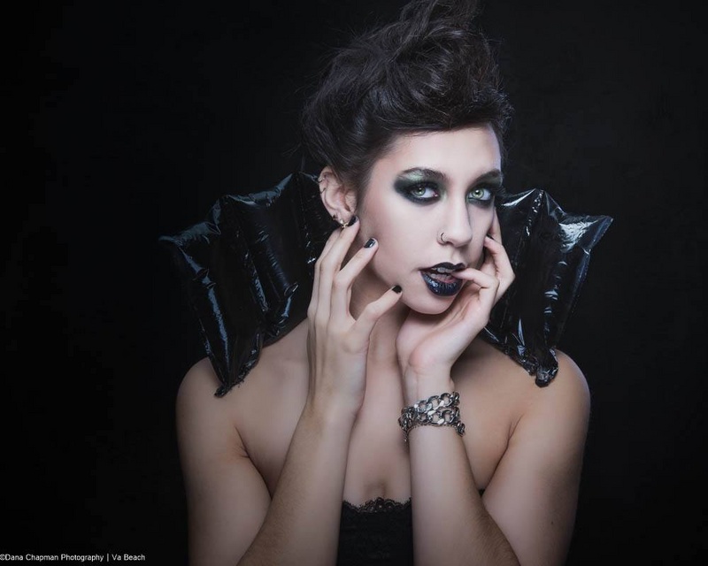Female model photo shoot of Wendy Dunlap Makeup  by Dana  Chapman