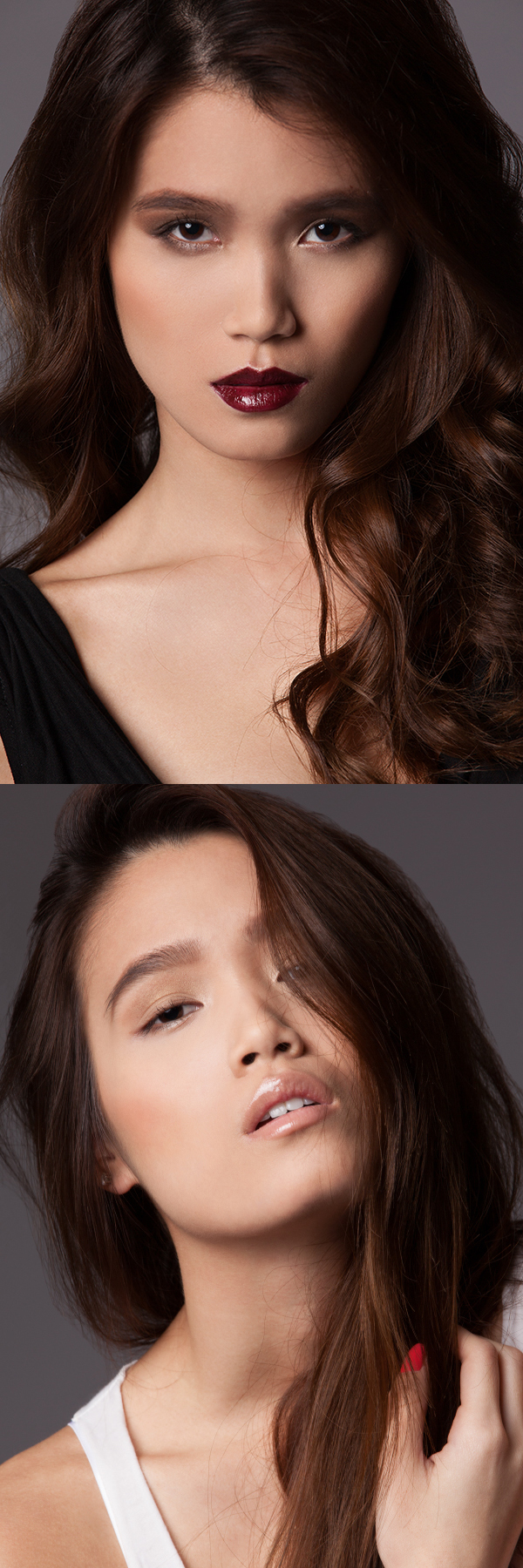 Male and Female model photo shoot of JRitchiePhoto and Sharon Wu, makeup by Karina Ruvalcaba