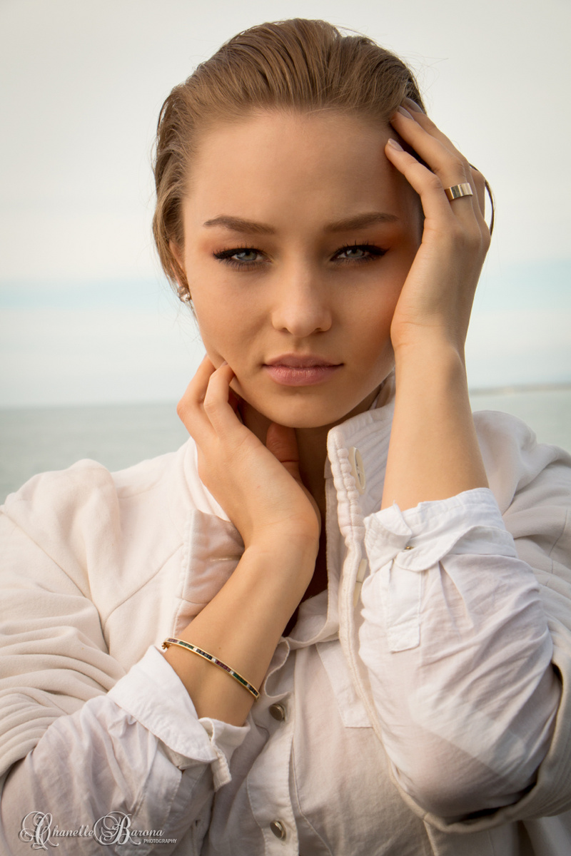 Female model photo shoot of Christina Sofina by Chanelle Barona in Oceanside
