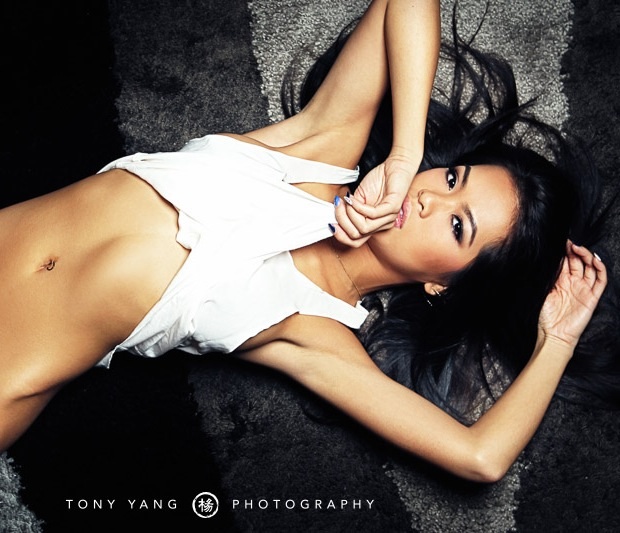 Female model photo shoot of Megan Do by Tony Yang