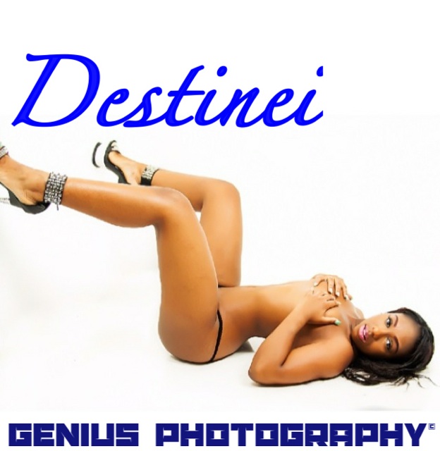 Female model photo shoot of Destinei Blu The Model