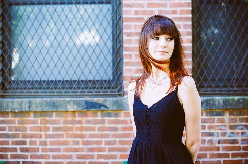 Female model photo shoot of emraese in Brookline, MA, hair styled by Megan H Anderson