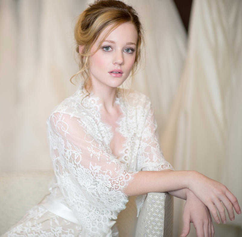 Female model photo shoot of Makayla Meisel in Solutions Bridal