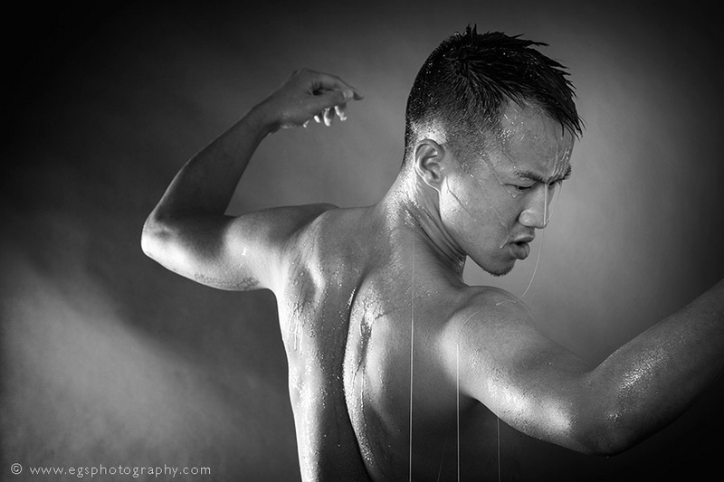 Male model photo shoot of Horng-Yi in Paris