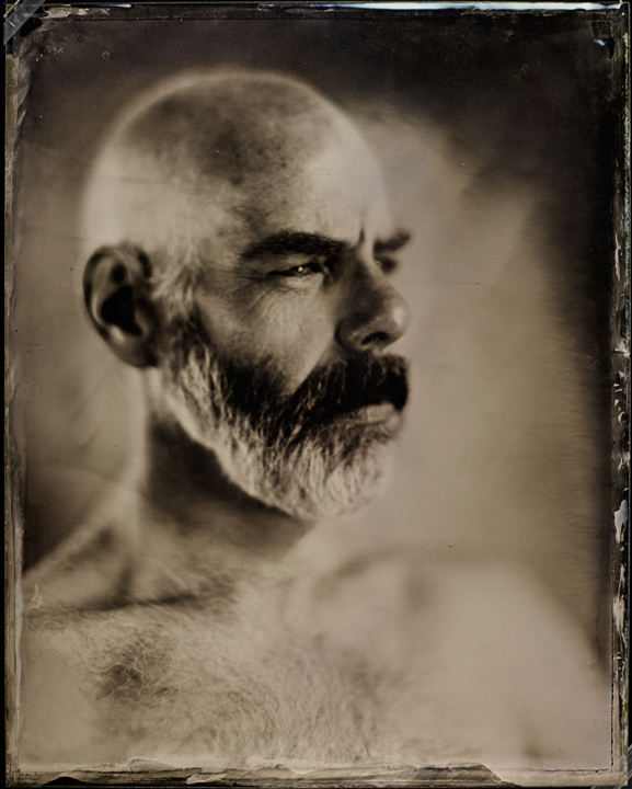 Male model photo shoot of Richard Glen by Tony Richards Wet Plate