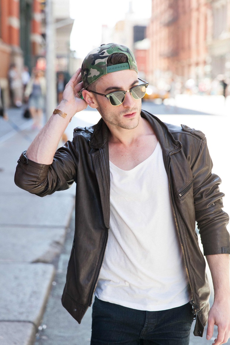 Male model photo shoot of Bradley Carnation in NYC