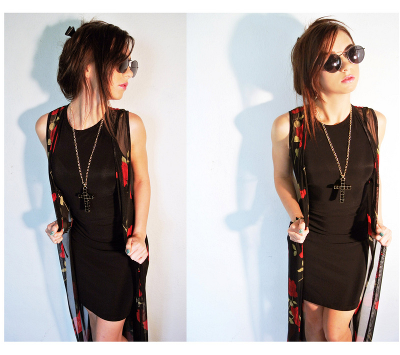 Female model photo shoot of Allie Sparks, clothing designed by  Teressa Addington