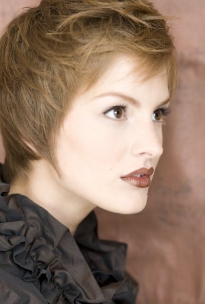 Female model photo shoot of Makeup Michelle Larner