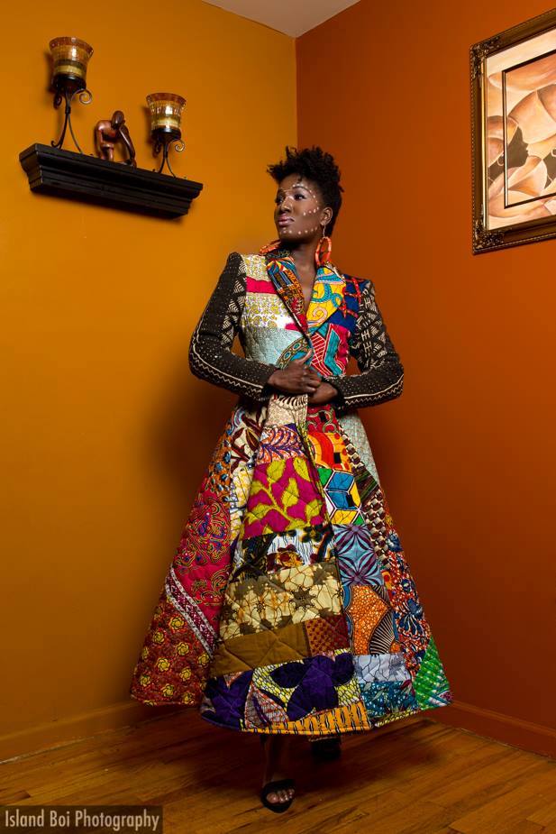 Female model photo shoot of Tafari Tribe Shop and Kohcoa Kibibijaweta by Joey Rosado Photography in Brooklyn, NY