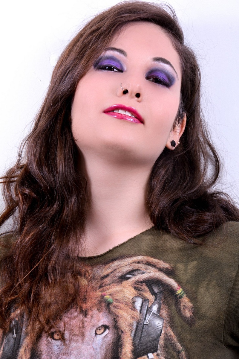 Female model photo shoot of Anna Banana by Revel Photo, makeup by MakeupbyJessica