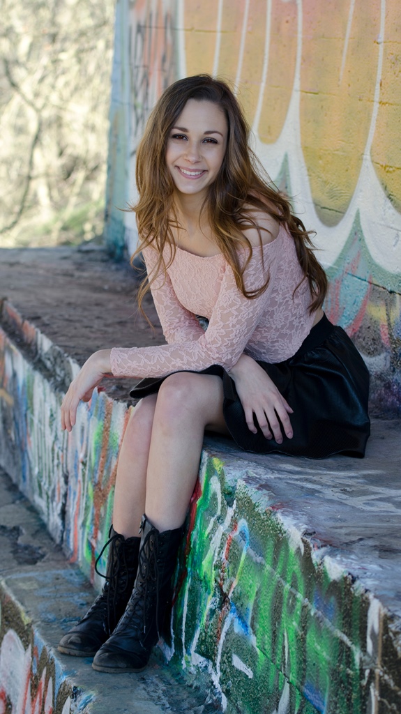 Female model photo shoot of Ally Shapleton by Doyle Burnett  in Davis, CA