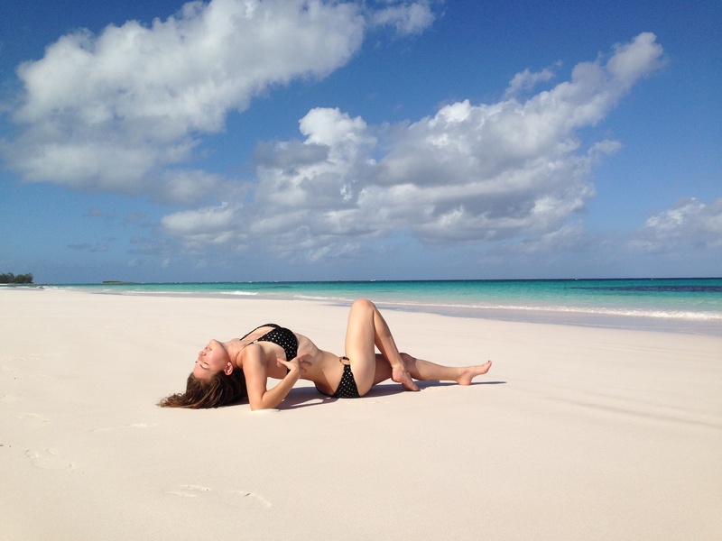 Female model photo shoot of cheyenne in Bahamas - Club Med Beach