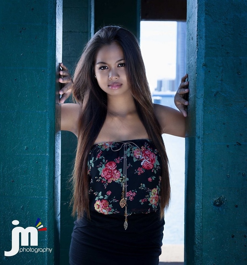 Female model photo shoot of Alyzza Joyce Aquino in Sandisland