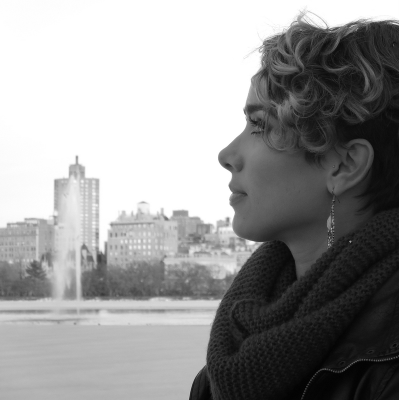 Female model photo shoot of Viola Bodden in Central Park, New York
