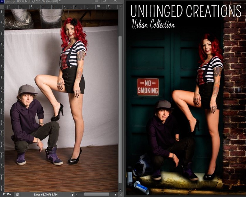 Female model photo shoot of Unhinged Creations in Lexington NC