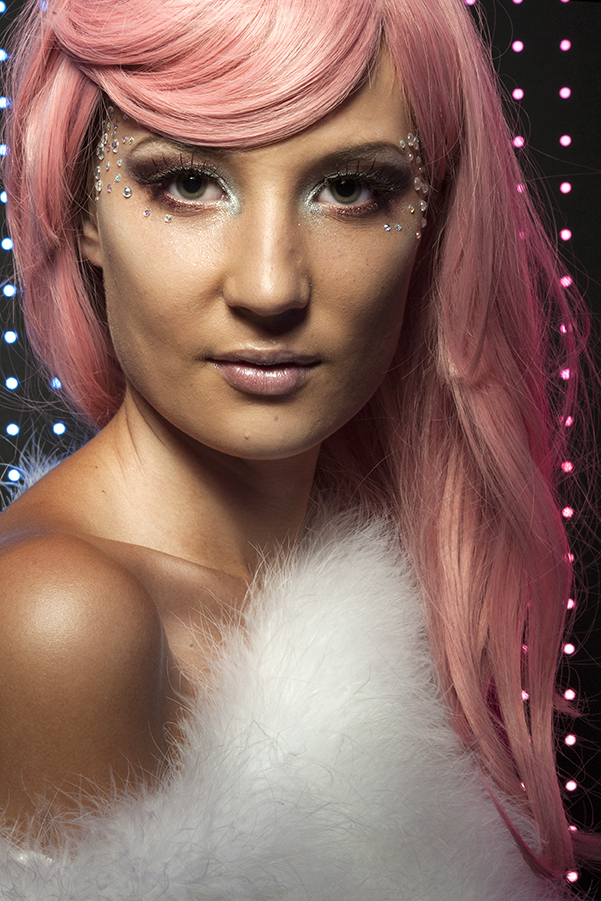 Female model photo shoot of LVL Photography in Brisbane, Queensland, makeup by Rachael MUA