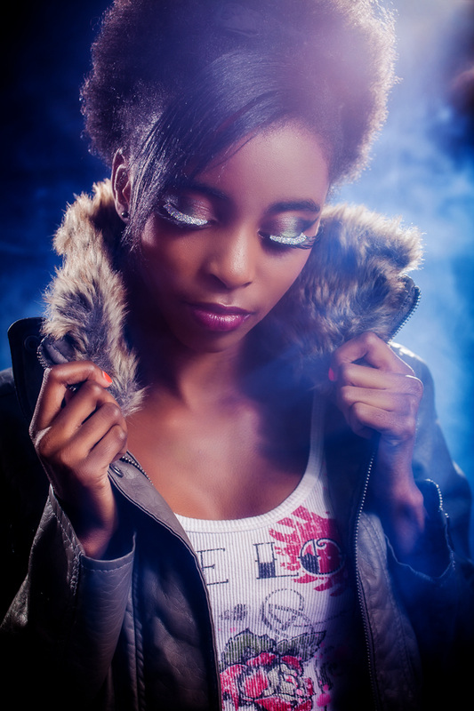Female model photo shoot of AyeKae22 Makeup 