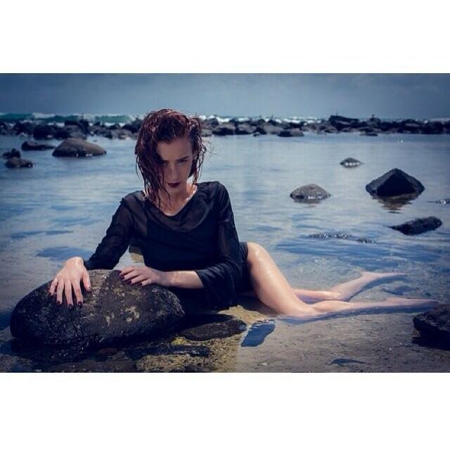 Female model photo shoot of Tahleah_rose in Burleigh beach