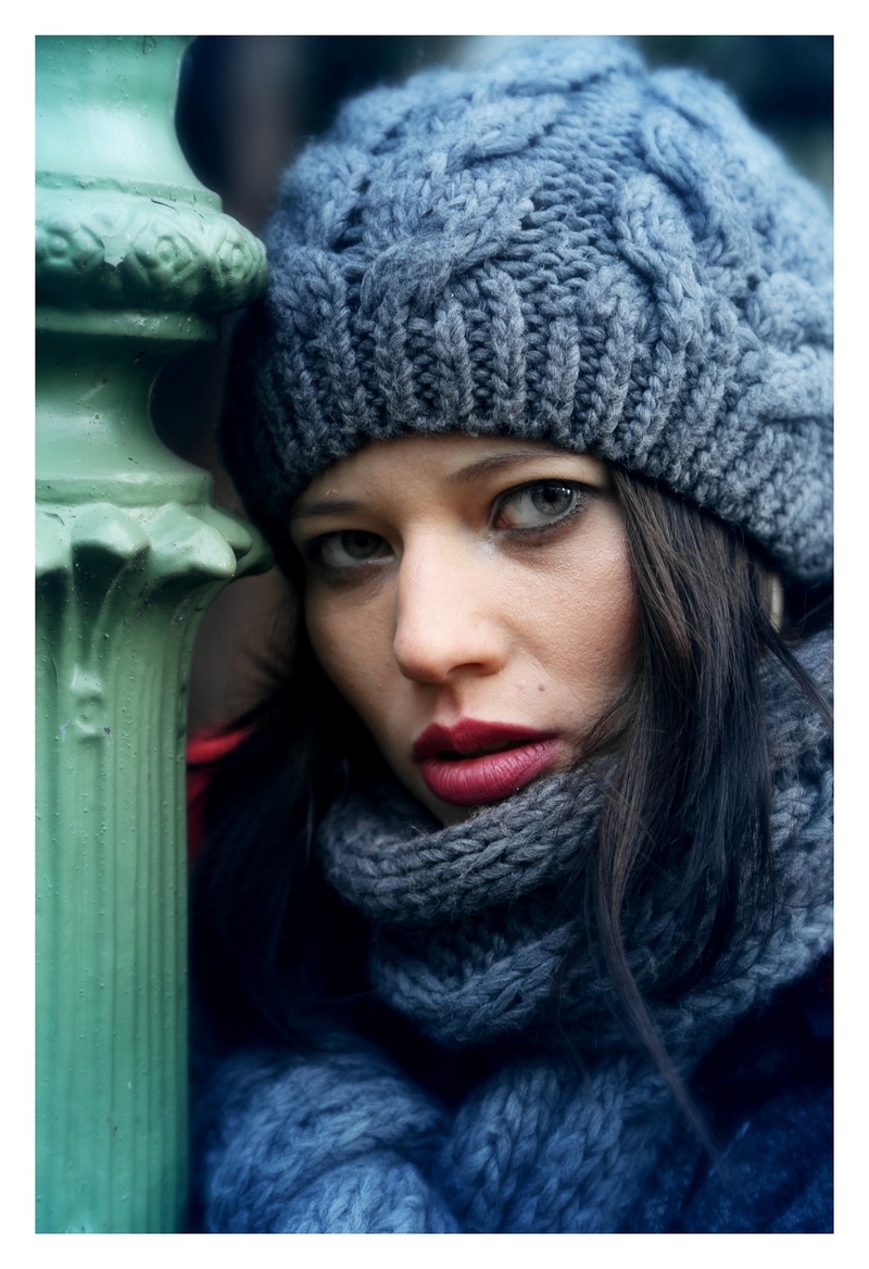 Female model photo shoot of ANGELINA HAMBURG in 2014 shoot planten un blomen / Hamburg-Germany at february 2014