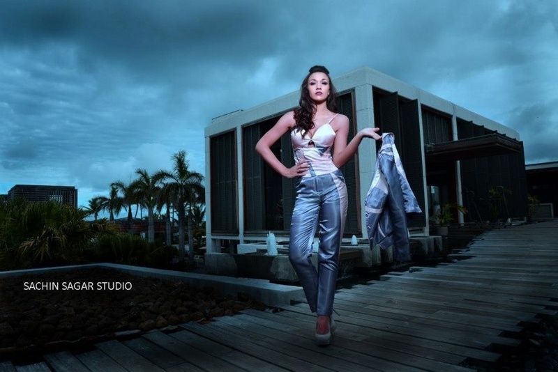 Female model photo shoot of Nadina Azara Knight in Mauritius