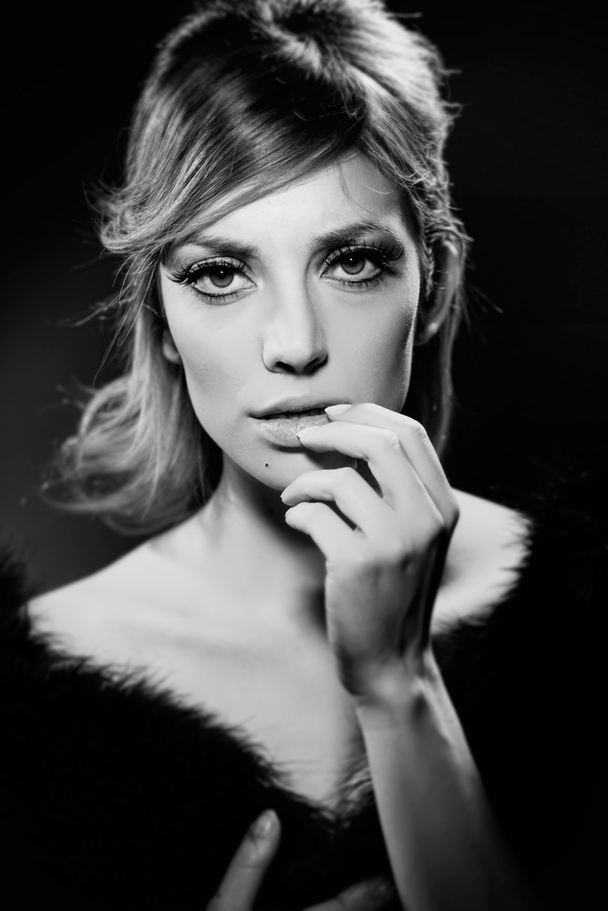 Female model photo shoot of Valentina Pintus MakeUp in Rome