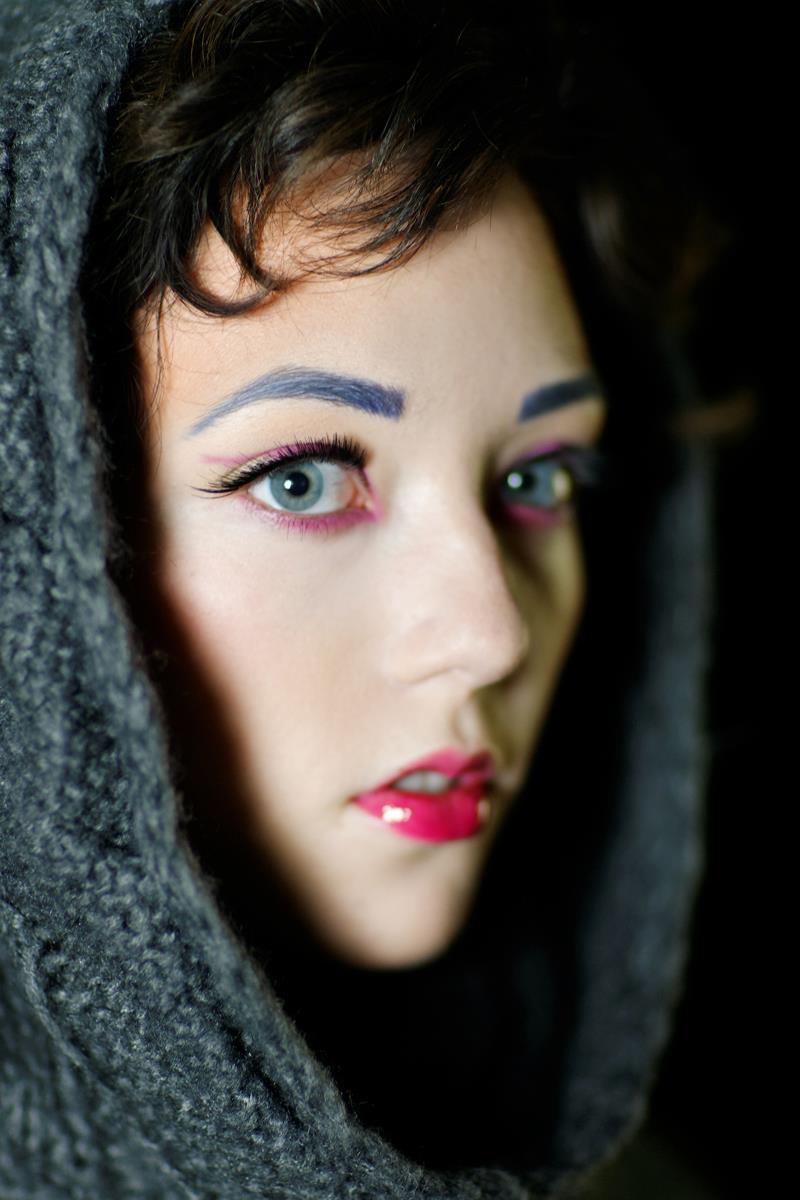 Female model photo shoot of Josephine McAdam by Kurt Lawson, makeup by Amanda Bustamante