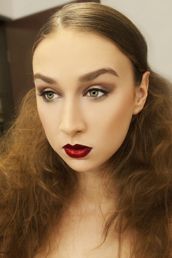Female model photo shoot of Bebe J Makeup