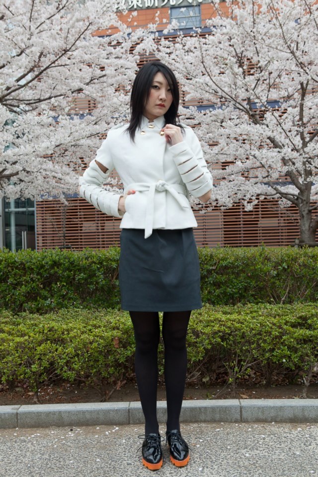Female model photo shoot of iui kurokawa