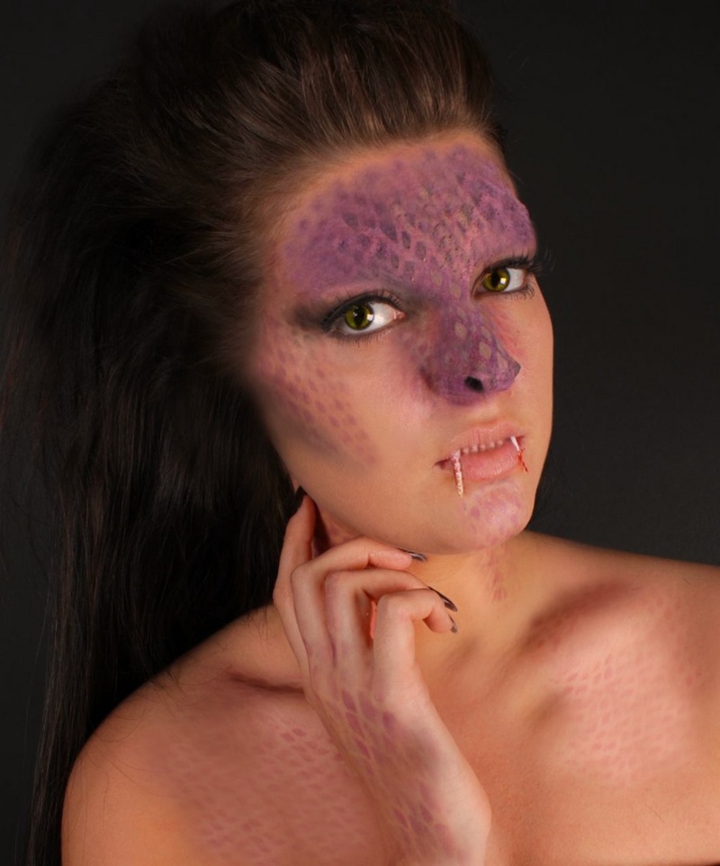 Female model photo shoot of Roz Hodson MUA in leicester