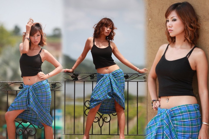 Female model photo shoot of Chaba Ratree