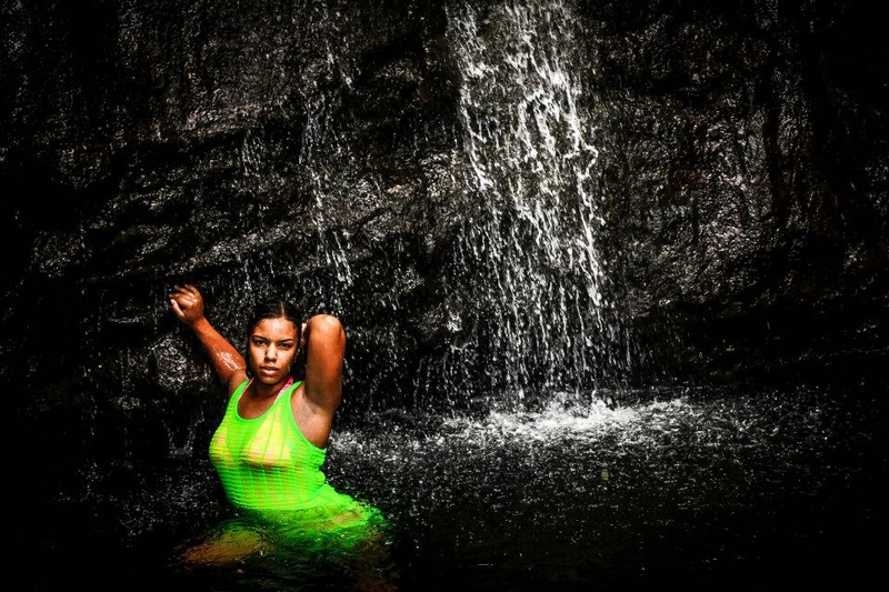 Male model photo shoot of Shots Fired SMS in Monoa Falls, Hawaii