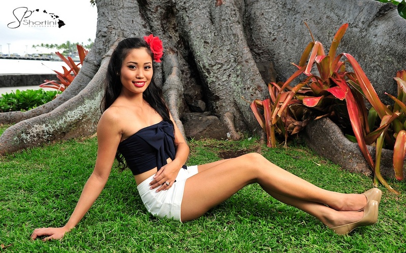Female model photo shoot of Kuuleinani Baba in Kailua-Kona, HI