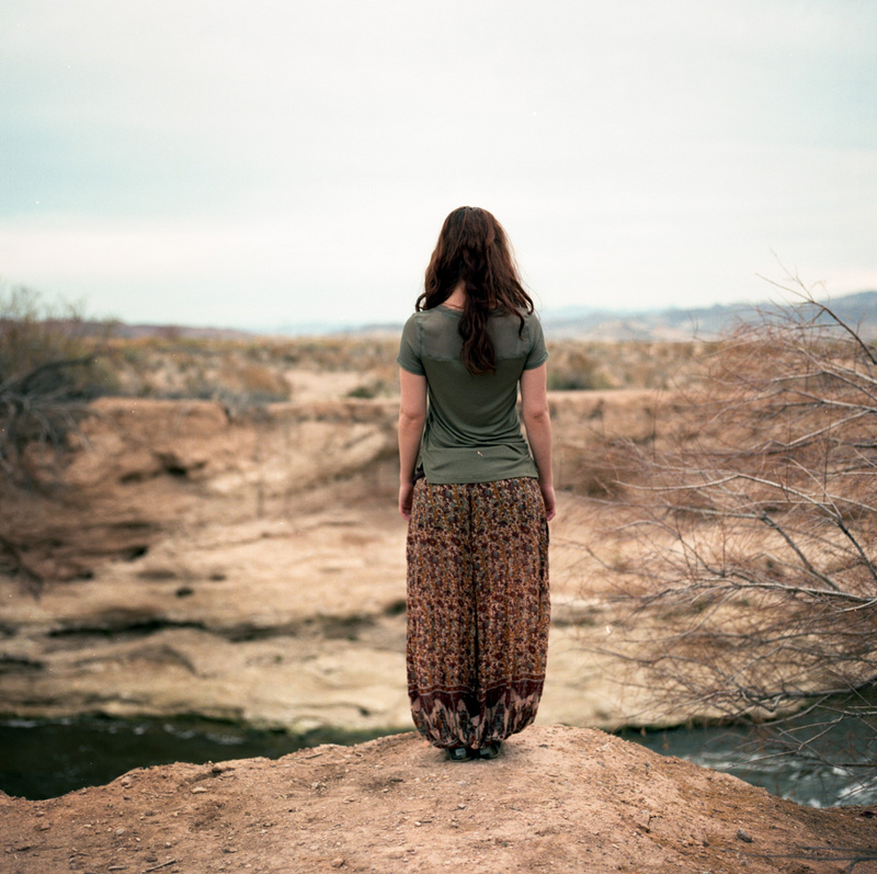 Female model photo shoot of Meryl M by bleephoto in Wetlands Park, Las Vegas, NV