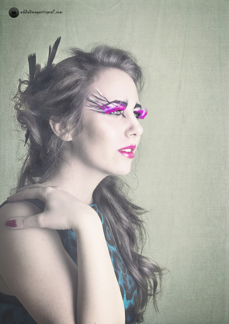 Female model photo shoot of Makeup by Li  by Eddie Kav