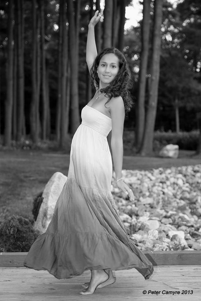 Female model photo shoot of Serenity Soleil in Look Park, Northampton, MA