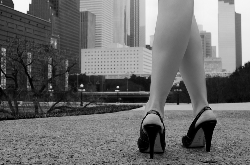 Female model photo shoot of Veronica Fitzgerald by Chris Wellman in Downtown Houston