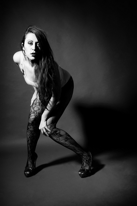 Female model photo shoot of Jacky Ripper